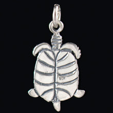 Load image into Gallery viewer, Turtle Silver Pendant - Symbol of Longevity Protection Stability