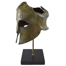 Load image into Gallery viewer, General Miltiades Bronze Helmet - Battle of Marathon - Olympia Museum Replica