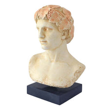 Load image into Gallery viewer, Dionysus Bust sculpture - God of Wine Ritual Madness and ecstasy Greek Mythology
