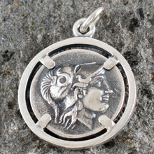 Load image into Gallery viewer, Goddess Athena Silver Pendant - Alexander The Great Lifetime Stater