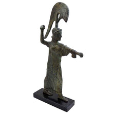 Load image into Gallery viewer, Goddess Athena Promachos bronze statue - Symbol of Strategy - Museum replica