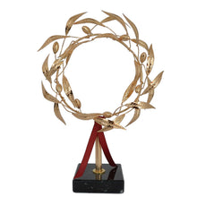 Load image into Gallery viewer, Bronze Olive Wreath on marble base - Olympic Games Prize - Kotinos