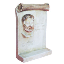 Load image into Gallery viewer, Aristotle small relief with Quote - Western Philosophy - Aristoteles