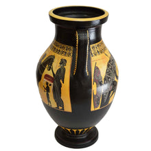 Load image into Gallery viewer, Achilles and Ajax by Exekias Painter - Amphora Vase - Vatican Museum Replica