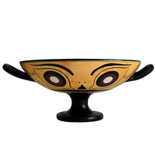 Load image into Gallery viewer, Dionysus God of wine and Hermes messenger of the Gods Black Figure small Kylix