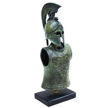 Load image into Gallery viewer, Greek Spartan Corinthian Small Helmet - Armor Hoplite soldier - Pure Bronze Item