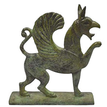 Load image into Gallery viewer, Griffin Bronze figurine - Apollo treasure guardian - Legendary Mythical Creature
