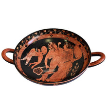 Load image into Gallery viewer, Dionysus with Ariadne and Eros - British Museum Replica - Red figure Kylix