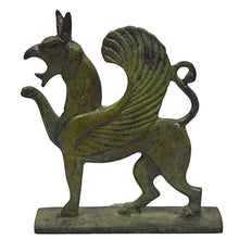 Load image into Gallery viewer, Griffin Bronze figurine - Apollo treasure guardian - Legendary Mythical Creature