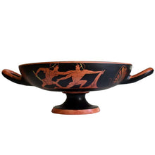 Load image into Gallery viewer, Dionysus with Ariadne and Eros - British Museum Replica - Red figure Kylix