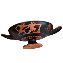 Load image into Gallery viewer, Dionysus with Ariadne and Eros - British Museum Replica - Red figure Kylix
