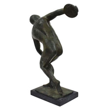 Load image into Gallery viewer, Discobolus of Myron bronze statue - Discus Thrower Athlete Ancient Olympic Games