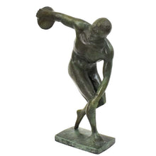 Load image into Gallery viewer, Discobolus of Myron pure bronze statue - Discus Thrower Athlete - Olympic Games