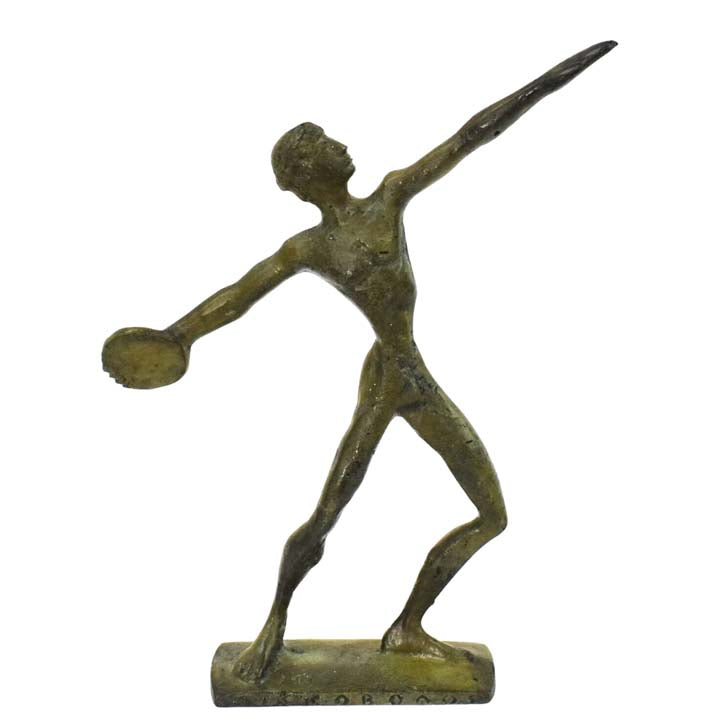 discus thrower statue