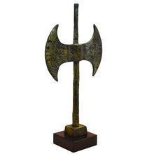 Load image into Gallery viewer, Double Headed Axe - Bronze Labrys - Museum Reproduction - Minoan Period