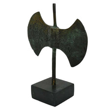 Load image into Gallery viewer, Double Headed Axe - Mini Bronze Labrys - Museum reproduction - Minoan period