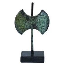 Load image into Gallery viewer, Double Headed Axe - Mini Bronze Labrys - Museum Reproduction - Minoan Period