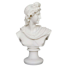 Load image into Gallery viewer, Apollo small Bust - God of Music Poetry Sun and Light - Prophecy and Healing
