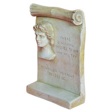 Load image into Gallery viewer, Alexander the Great Macedonian small relief with Quote - King Of Vergina