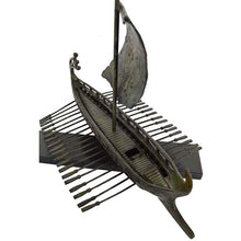 Load image into Gallery viewer, Ancient Bronze Ship Trireme - Bireme - Penteconter - Athenian Spartan vs Persian