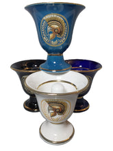 Load image into Gallery viewer, Spartan Helmet design Pythagorean Cup fair cup of justice high quality 4 cups multicolor set