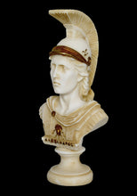 Load image into Gallery viewer, Alexander the Great Macedonian - Alabaster aged bust - King Of Vergina - Phillip