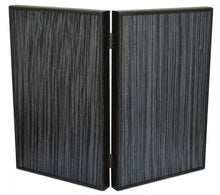 Load image into Gallery viewer, Argento Black Silver Backgammon Set - Handmade with Walnut Wood - Red inside