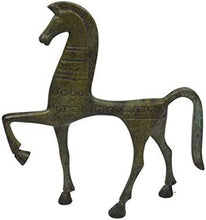 Load image into Gallery viewer, Dancing Horse Figurine - Pure bronze item - Replica of Delphi Museum in Greece