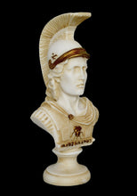 Load image into Gallery viewer, Alexander the Great Macedonian - Alabaster aged bust - King Of Vergina - Phillip