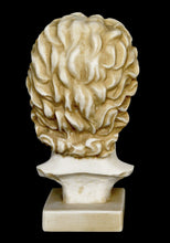 Load image into Gallery viewer, Alexander the Great Macedonian - Alabaster aged bust - King Of Vergina Phillip Son