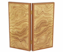 Load image into Gallery viewer, 15" Olive Backgammon Set - Olive wood checkers