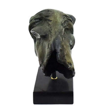 Load image into Gallery viewer, Horse Head bronze sculpture - Ancient Greece - Museum Reproduction
