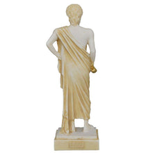 Load image into Gallery viewer, Epicurus Aged Statue - Ancient Greek Philosopher - Epicureanism - Materialist
