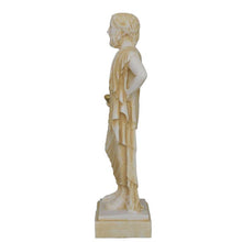 Load image into Gallery viewer, Epicurus Aged Statue - Ancient Greek Philosopher - Epicureanism - Materialist
