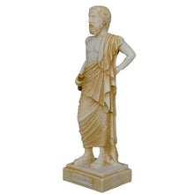 Load image into Gallery viewer, Epicurus Aged Statue - Ancient Greek Philosopher - Epicureanism - Materialist

