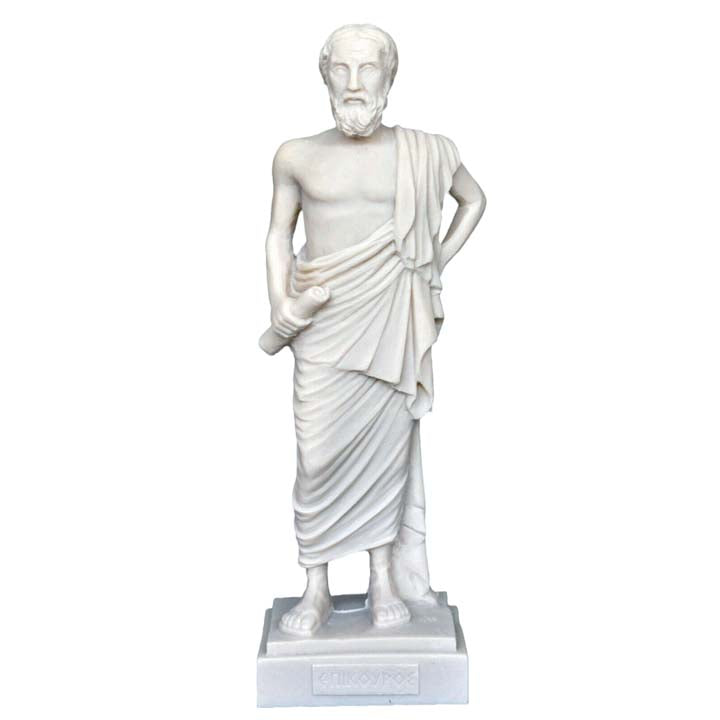 Epicurus Statue - Ancient Greek Philosopher - Epicureanism - Materialist