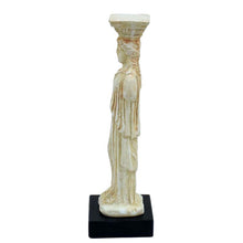 Load image into Gallery viewer, Erectheion caryatid sculpture - Acropolis Architecture - Maidens of Karyai - Kore
