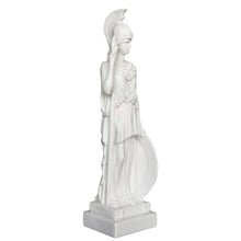 Load image into Gallery viewer, Goddess Athena Alabaster sculpture - Symbol of Wisdom Strength Strategy

