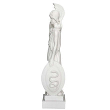 Load image into Gallery viewer, Goddess Athena Alabaster sculpture - Symbol of Wisdom Strength Strategy
