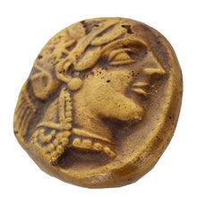 Load image into Gallery viewer, Athenian Tetradrachm Bronze Desk Presse Papier - Paperweight - Owl of Athens
