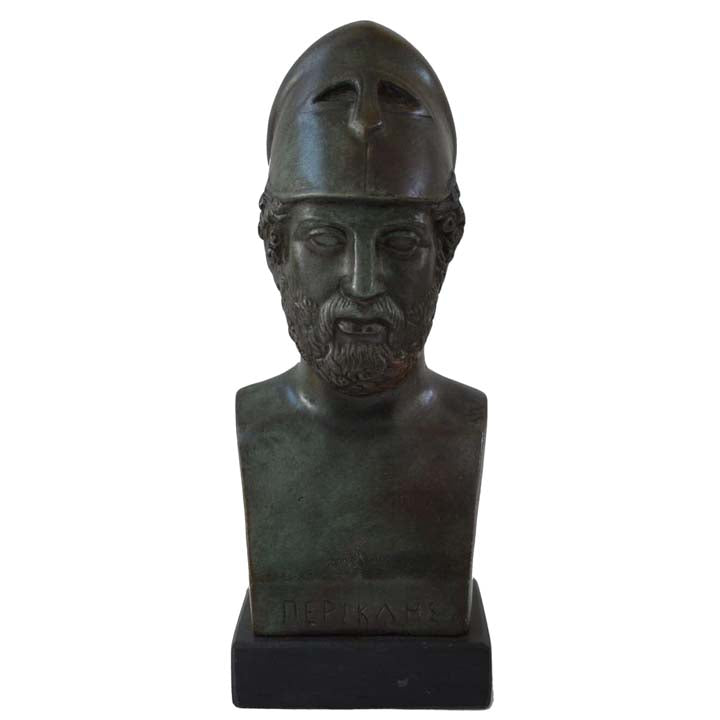 Pericles Bust - Athens Golden Age Great General - Acropolis Parthenon Orator