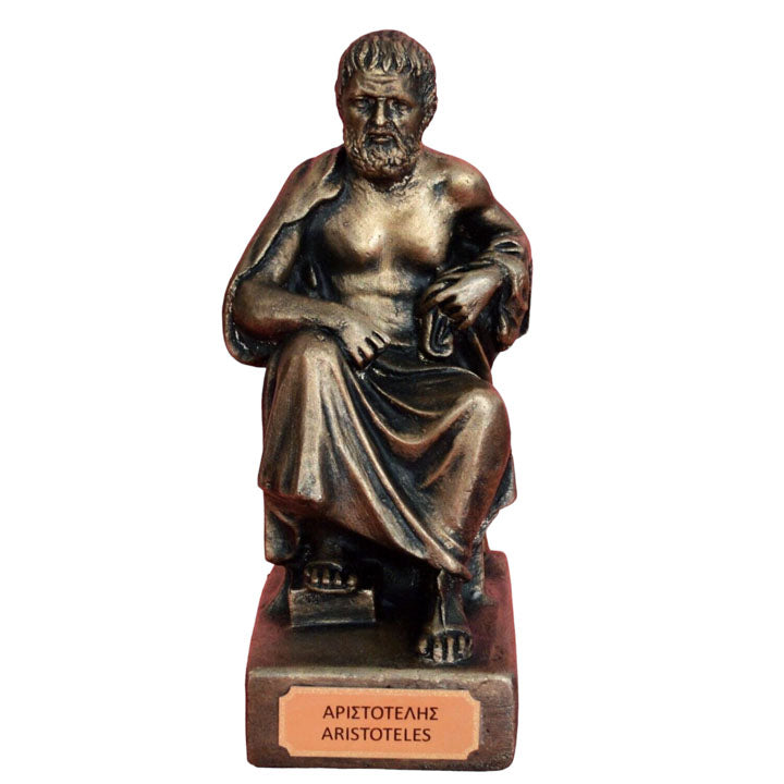 Aristotle the Philosopher statue - Western Philosophy Aristotelis Socrates Plato