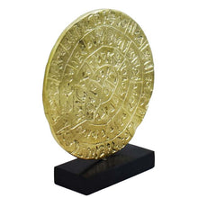 Load image into Gallery viewer, Phaistos disc Bronze sculpture - Palace of Knossos Museum Replica - Minoan Period
