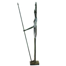 Load image into Gallery viewer, Goddess Athena with shield bronze statue sculpture - Symbol of Wisdom Strategy
