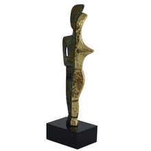 Load image into Gallery viewer, Bronze Cycladic twin idol - Abstract Art - Simplicity - Aegean culture
