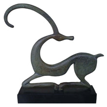 Load image into Gallery viewer, Graceful Ibex on Marble Base - Bronze Item - Ancient Art
