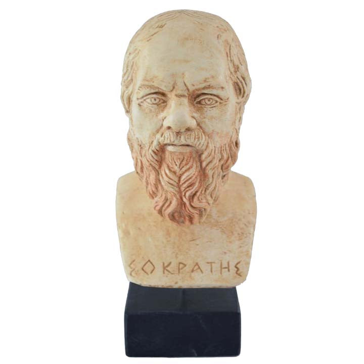 Socrates bust statue - Western Philosophy - Teacher of Plato - Aristotle