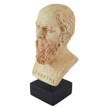 Load image into Gallery viewer, Socrates bust statue - Western Philosophy - Teacher of Plato - Aristotle
