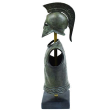 Load image into Gallery viewer, Greek Spartan Corinthian Armor Helmet small Bronze set Hoplite infantry soldier
