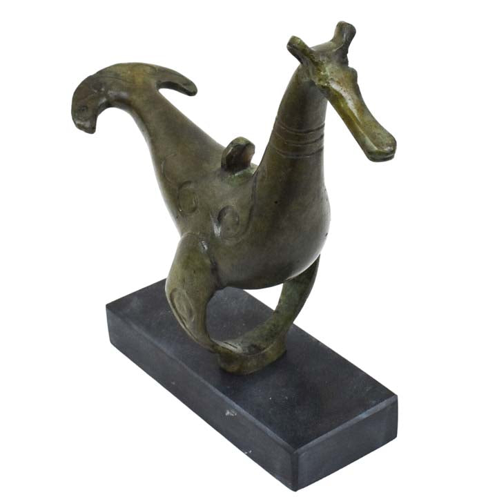 Bronze Bird statue sculpture - Traditional Lost wax method - Museum replica